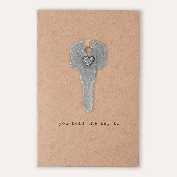 You Hold The Key Token - Bespoke Hearts