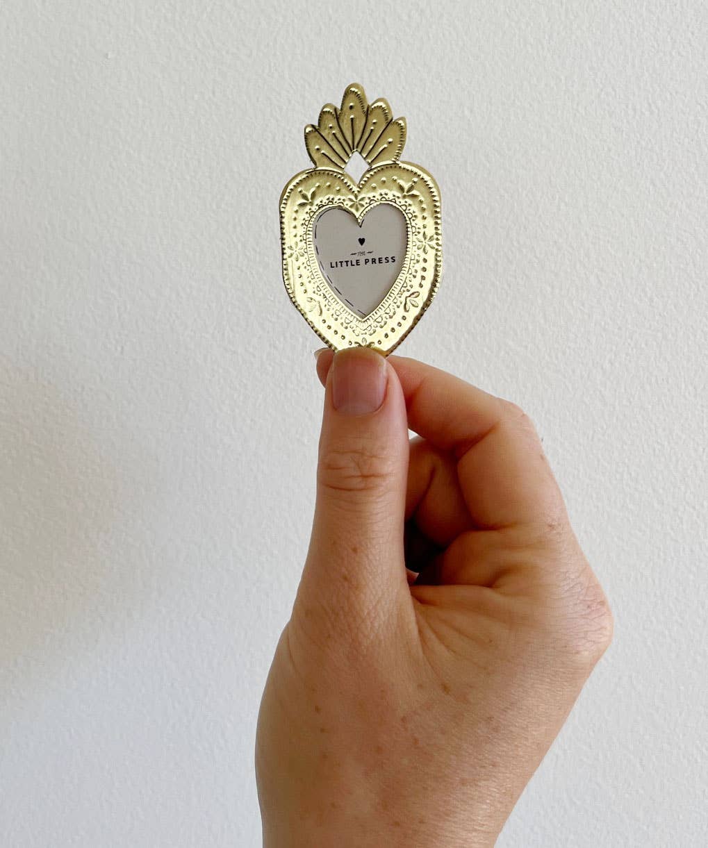 Mini Heart Frame - Faux Tin - Bespoke Hearts