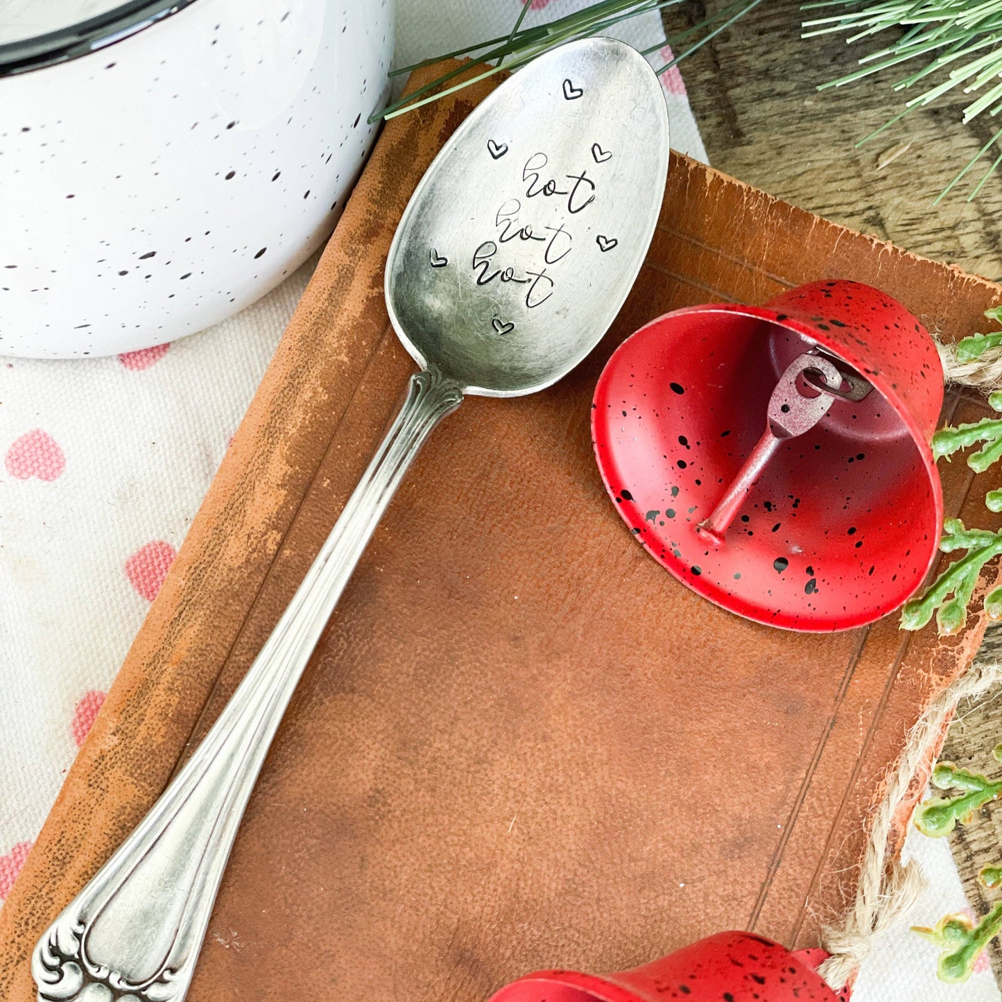 'Hot Hot Hot' Spoon - Bespoke Hearts