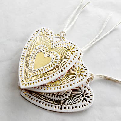 Gold Foil Gift Tags (Set of 3)