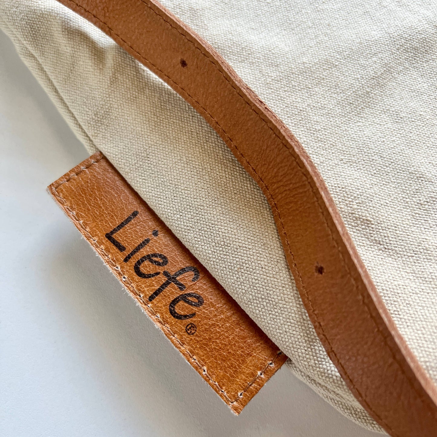 Vintage Canvas Heart Bag - Bespoke Hearts