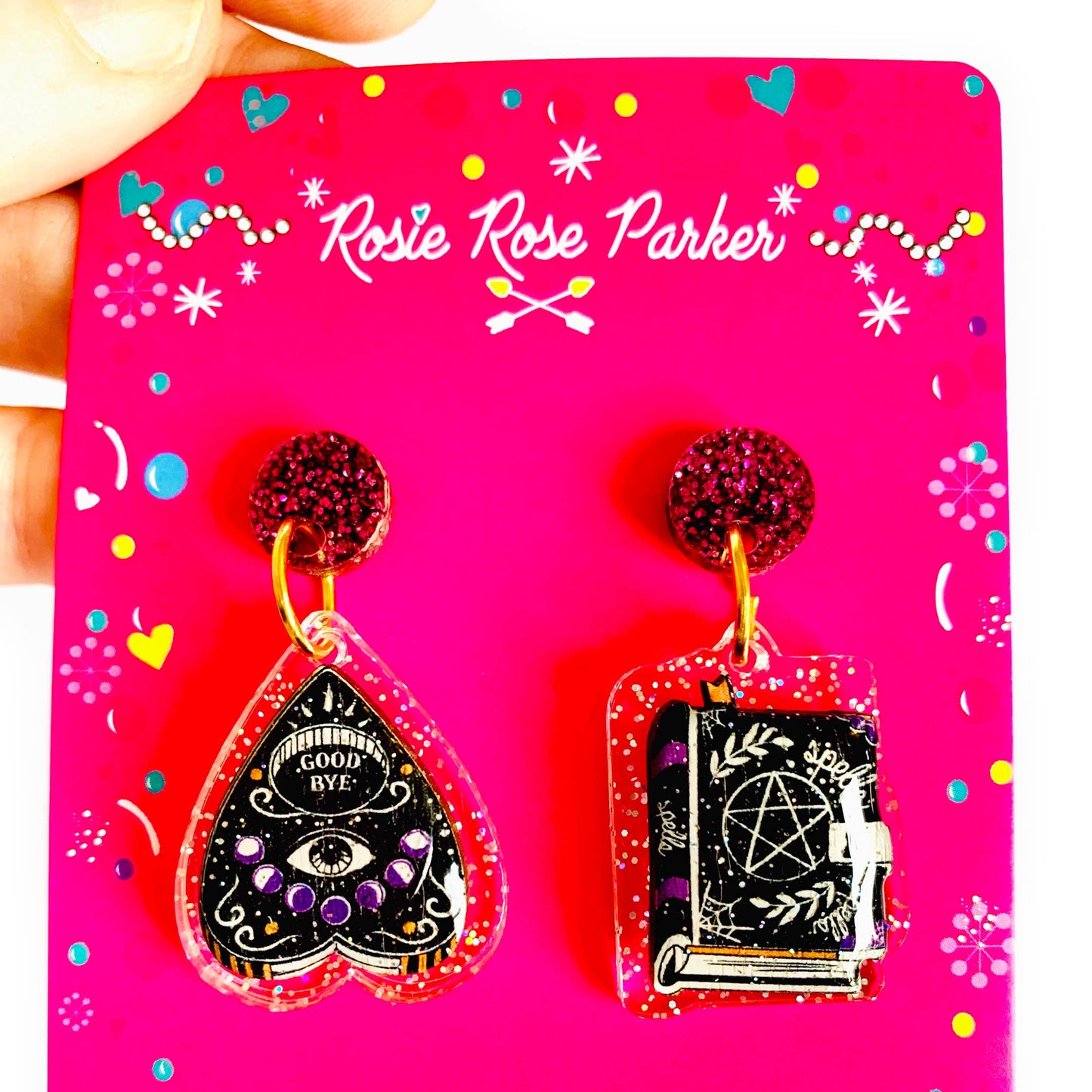 Ghost Board Earrings