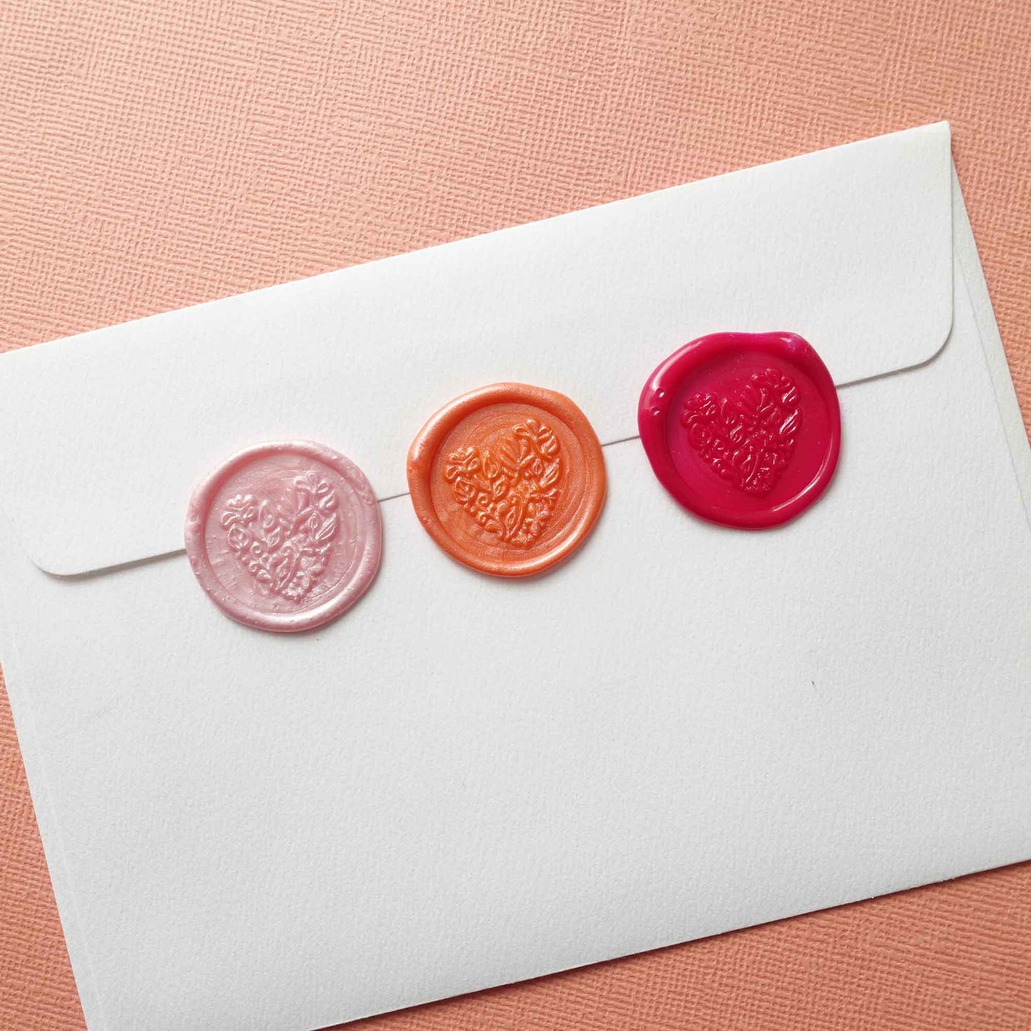 Botanical Heart Wax Seal Stamp Kit