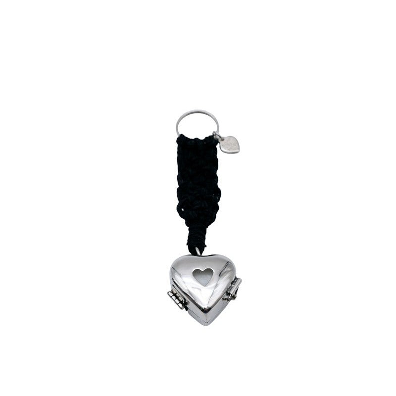 Bag Jewel Heart Perfume (Black) - Bespoke Hearts