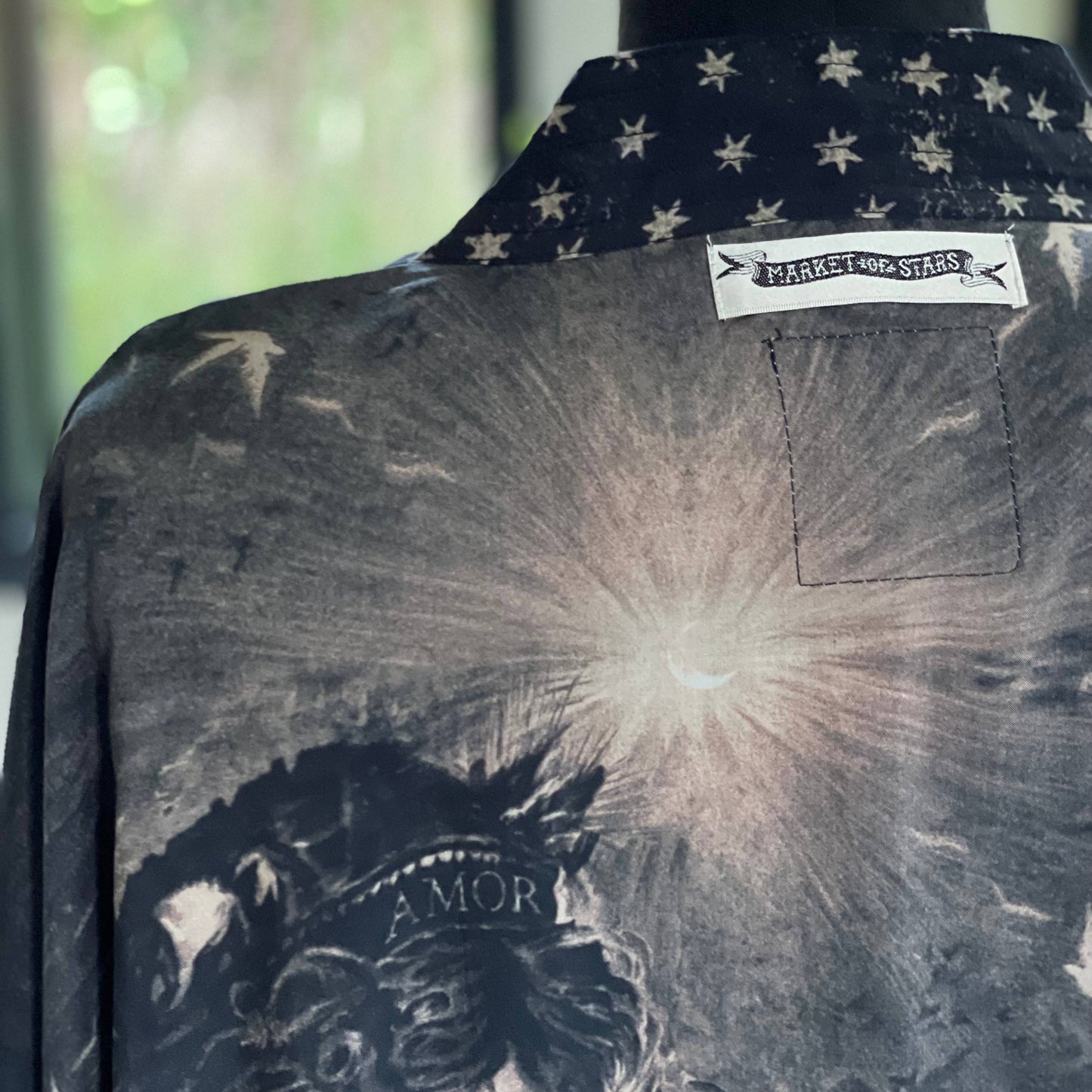 Love Conquers All Cropped Kimono - Bespoke Hearts