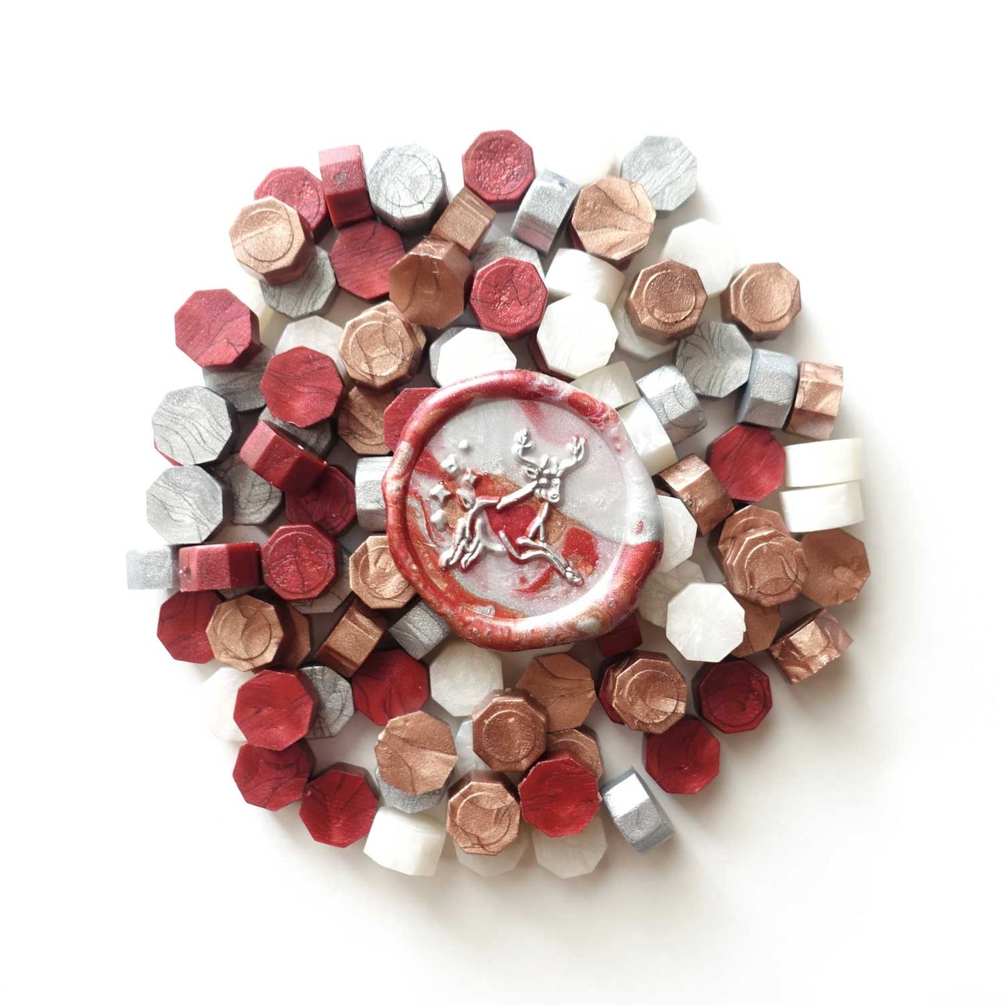 Winter Magic Mixed 100pcs Wax Beads