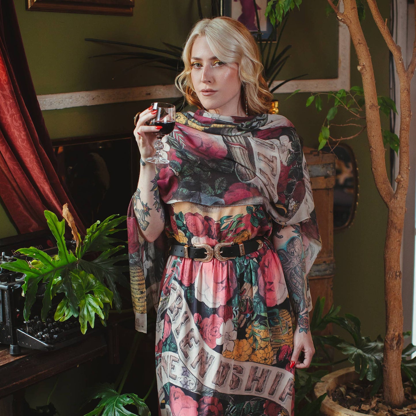 Friendship Love & Truth Scarf - Bespoke Hearts