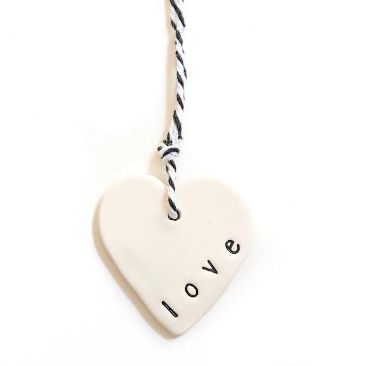'love' ceramic tag - Bespoke Hearts