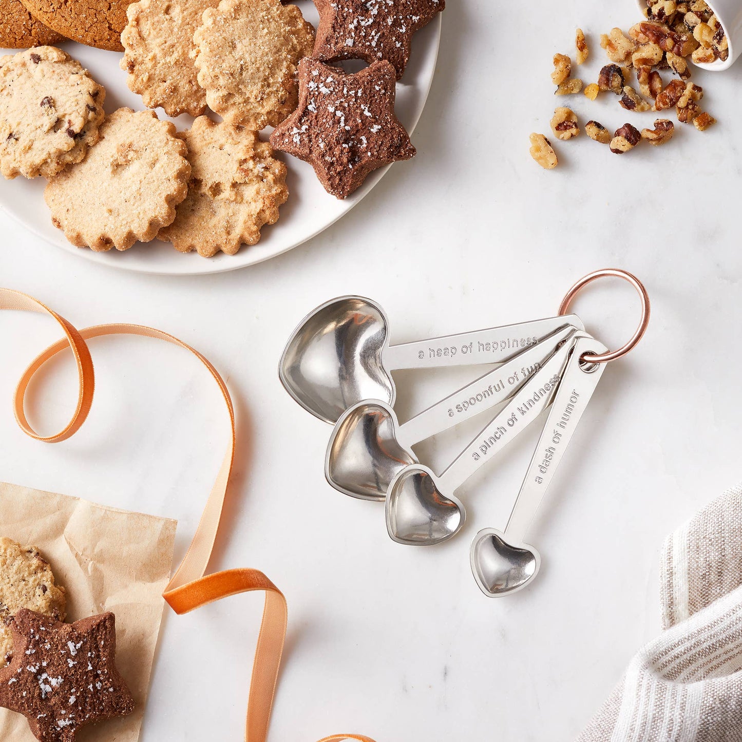 Quotes Heart Measuring Spoons - Bespoke Hearts