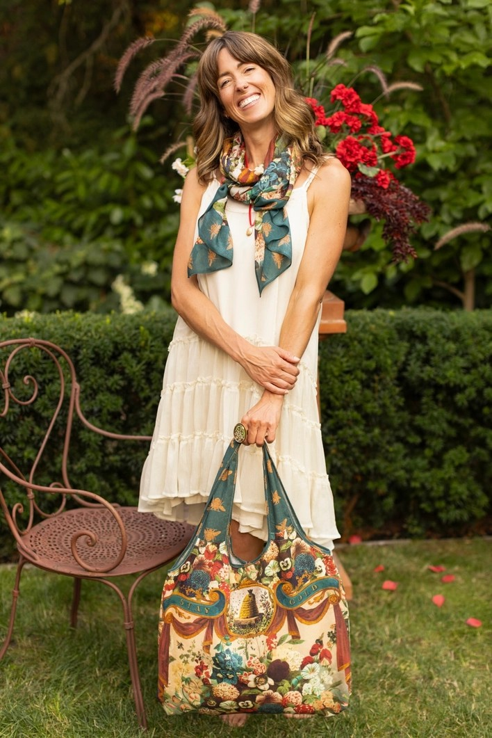 Stay Gold Boho Tote - Bespoke Hearts
