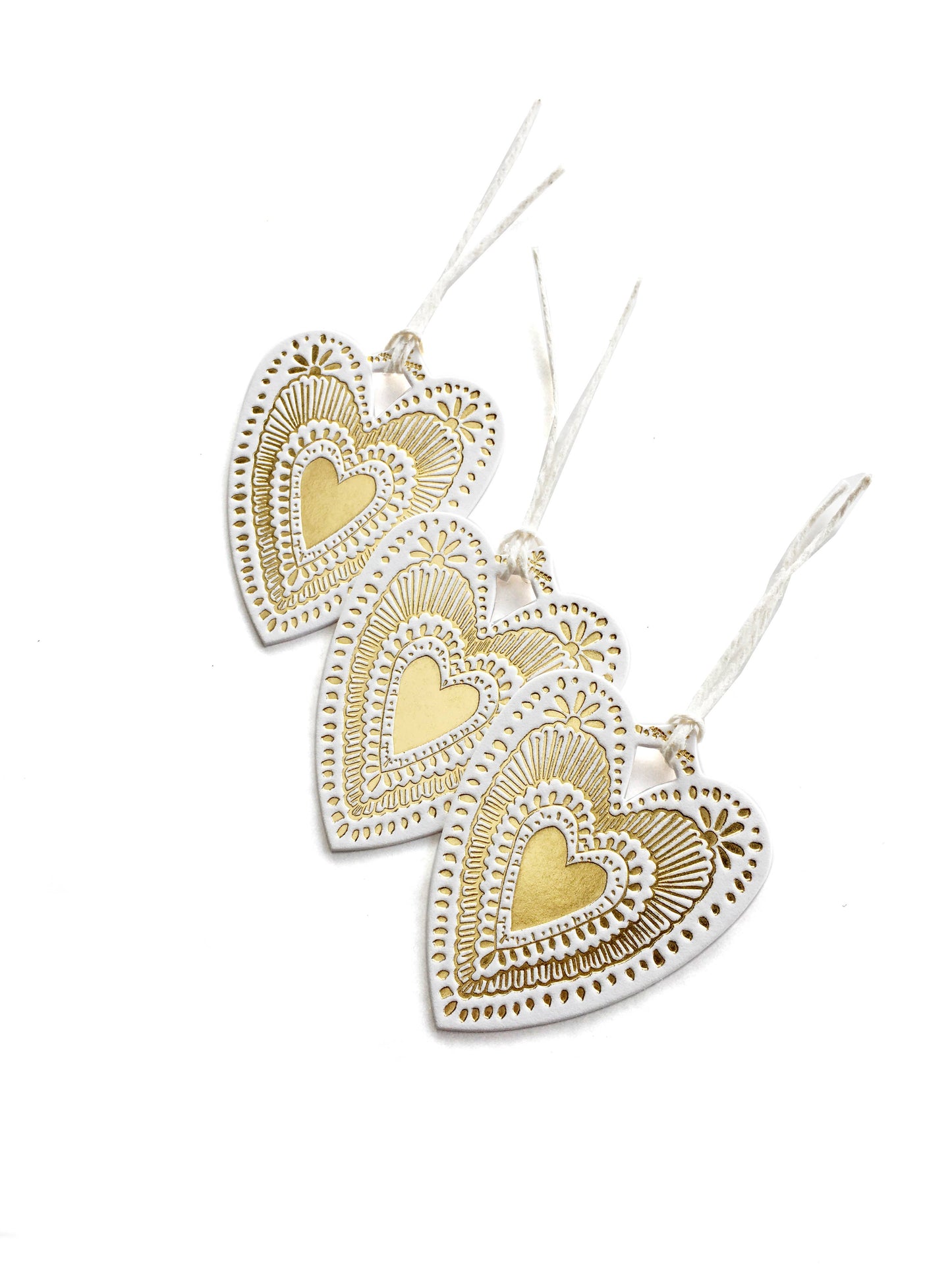 Gold Foil Gift Tags (Set of 3)