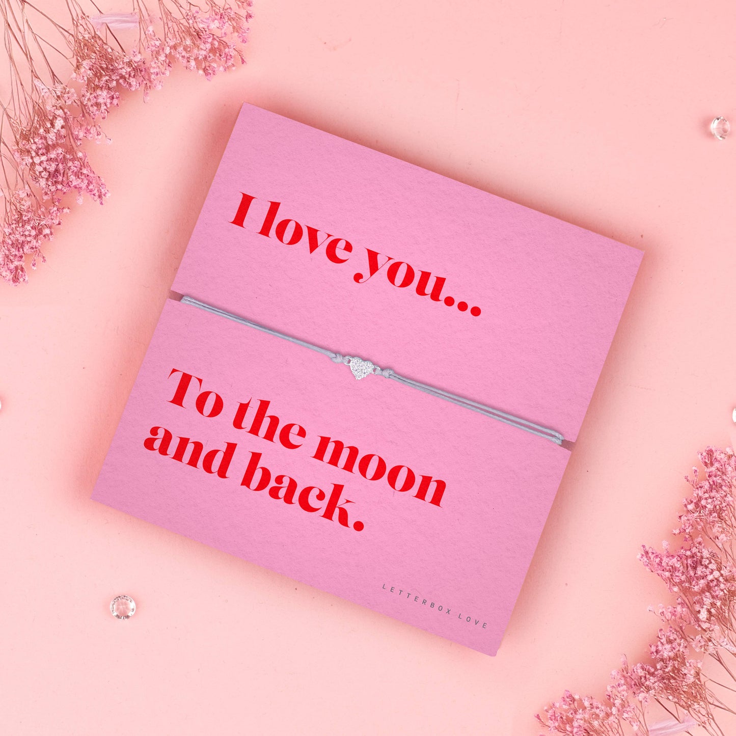 I Love You to the Moon and Back – Star Charm Bracelet
