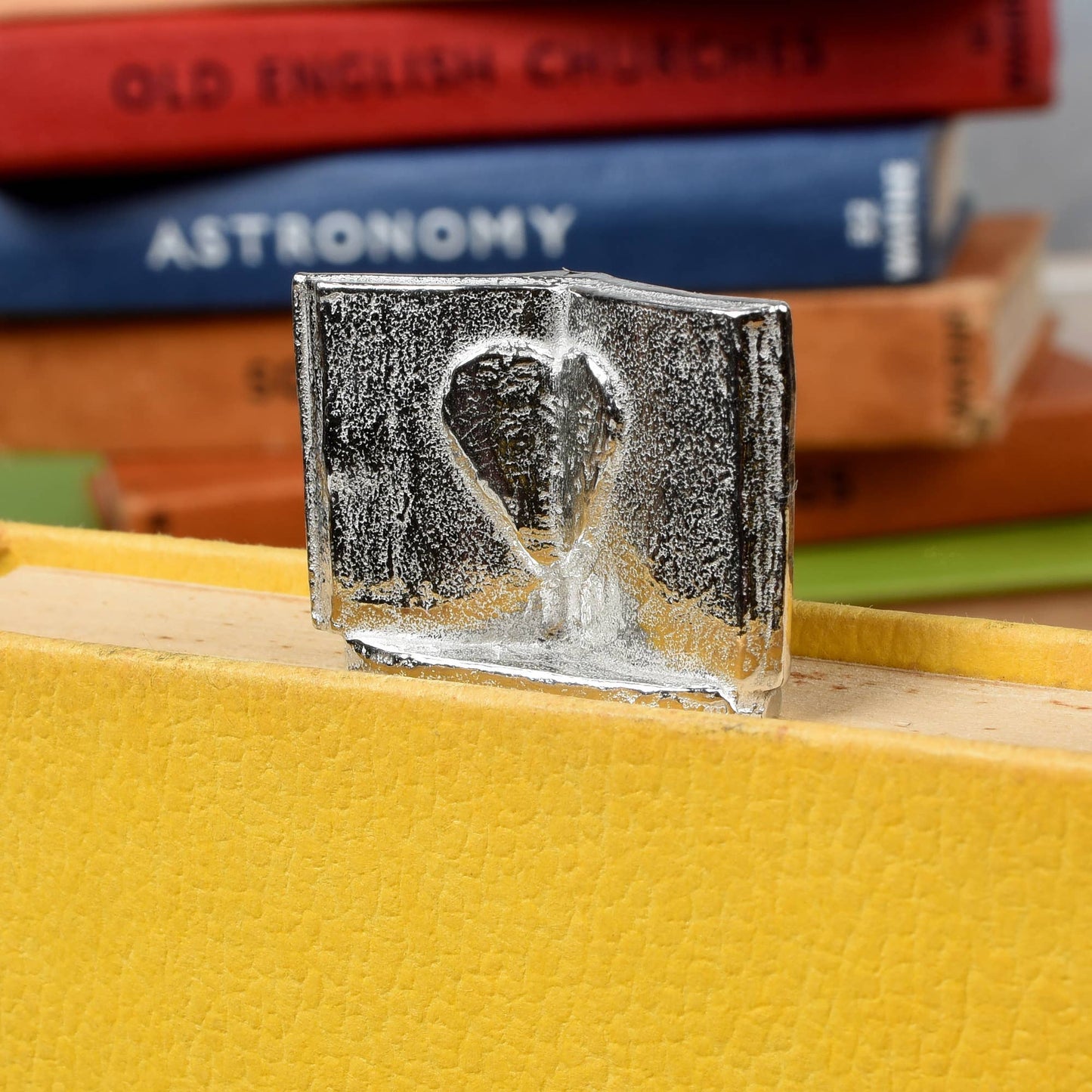 Book Lover Pewter Bookmark