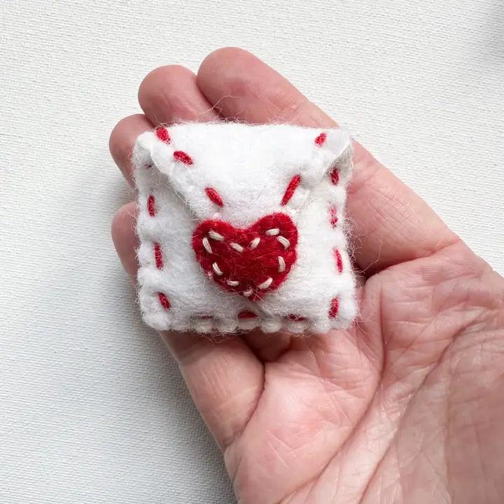 Felt Love Letter - Bespoke Hearts