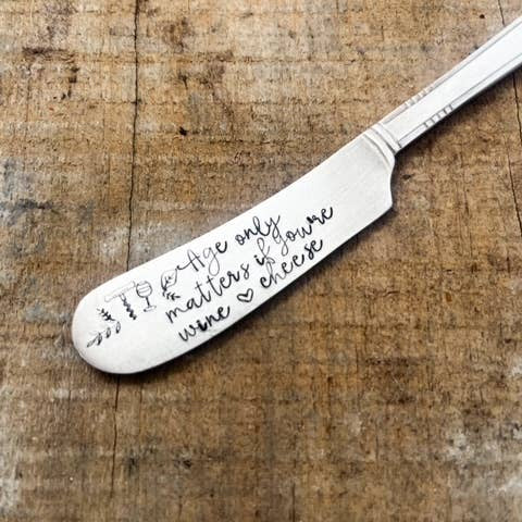 Age Only Matters Knife - Bespoke Hearts