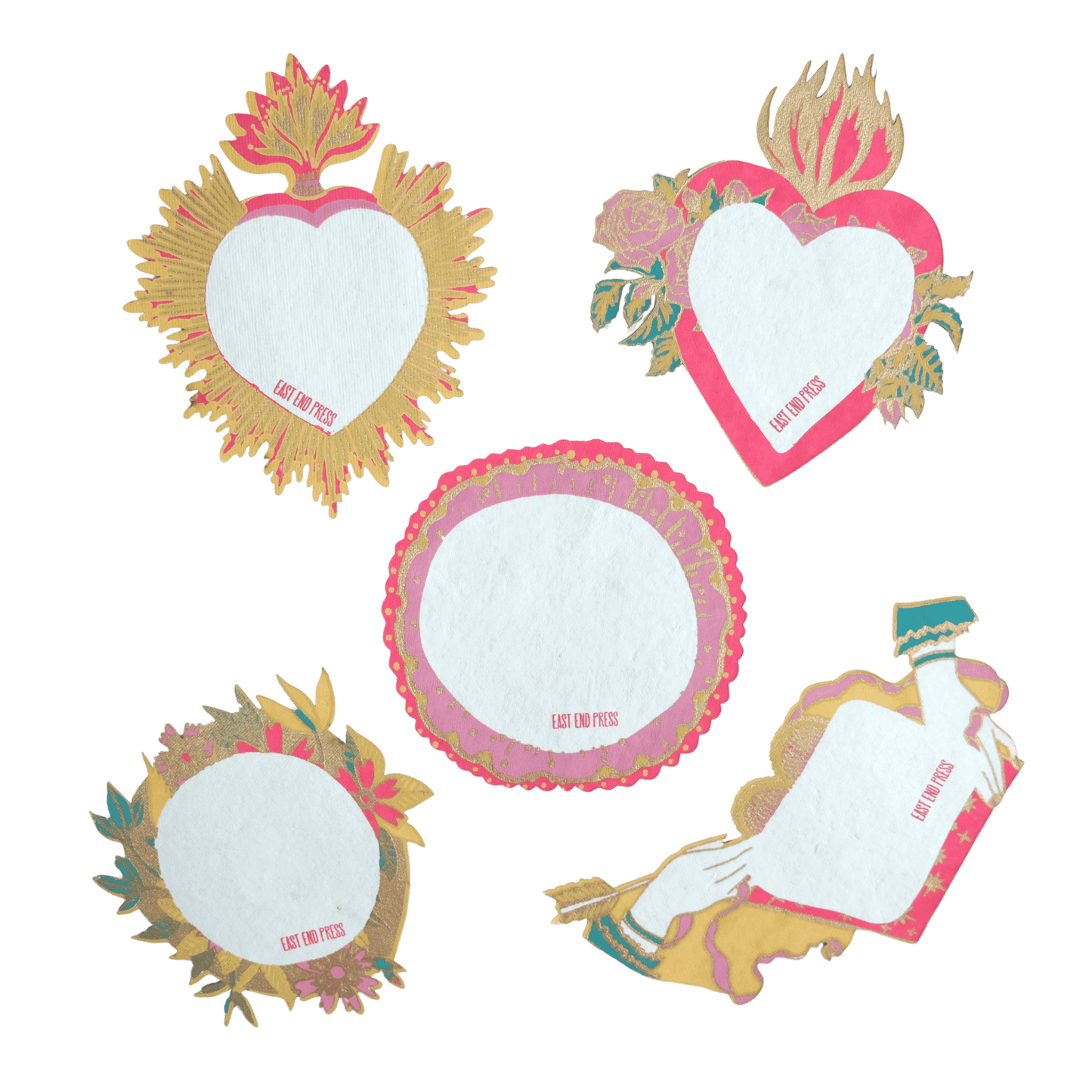 Love Heart Card Set - Bespoke Hearts
