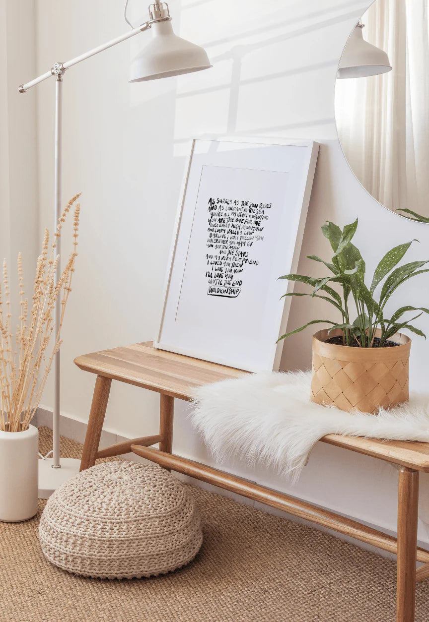 ‘Love You Until the End’ Print (Unframed)