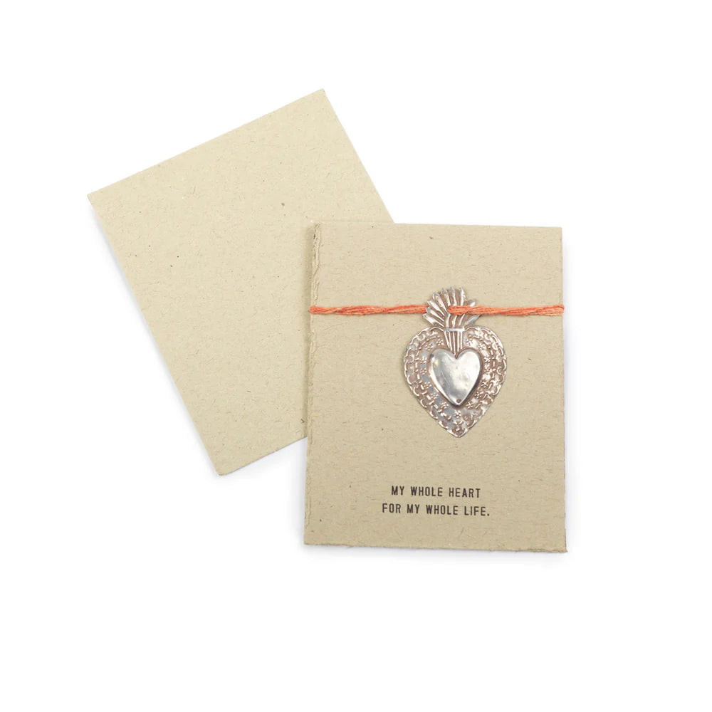 Milagro Heart Quote Cards - Bespoke Hearts