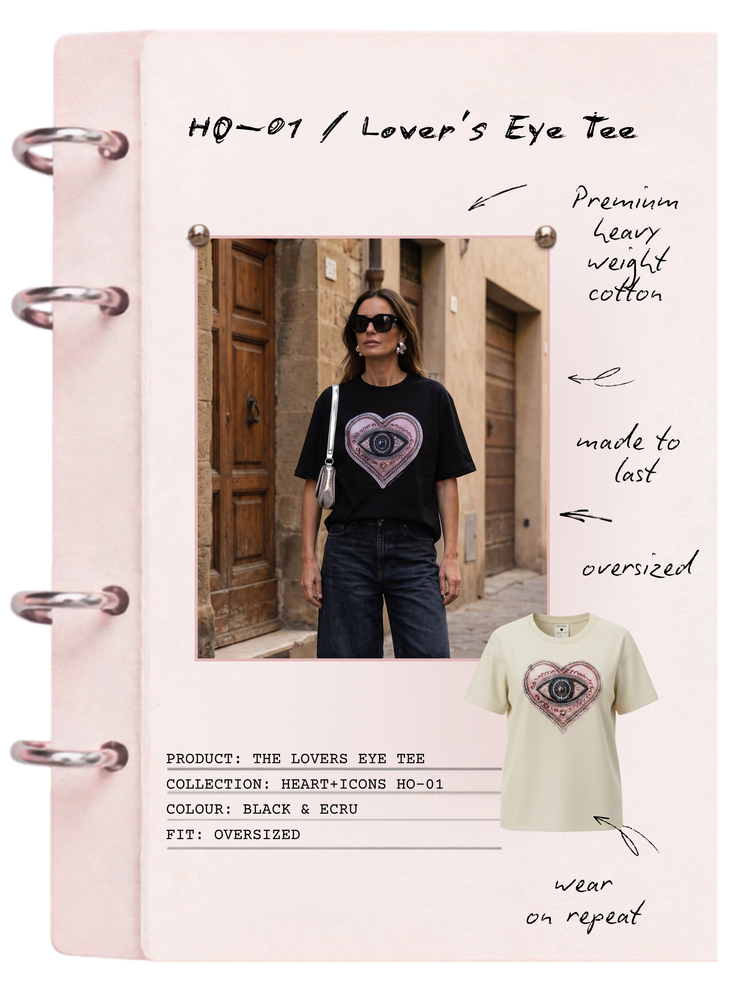 Notebook of the new HEART+ICONS collection