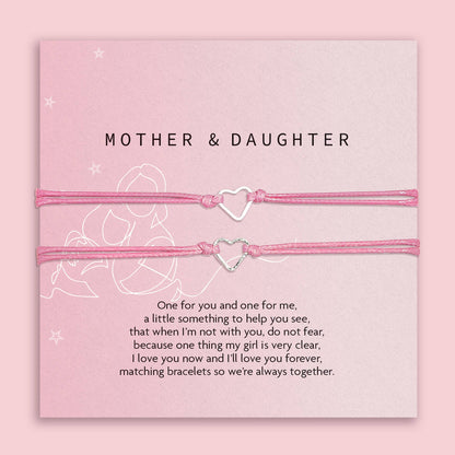 Mother & Daughter Matching Wish Bracelets