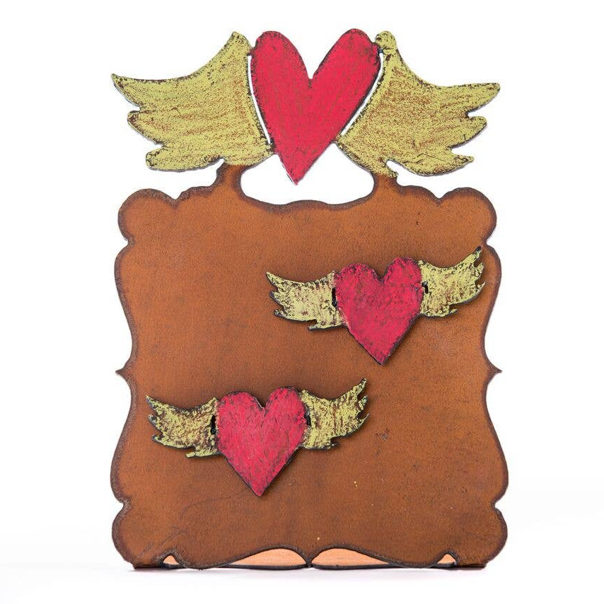 Winged Heart Picture Frame / Memo Board