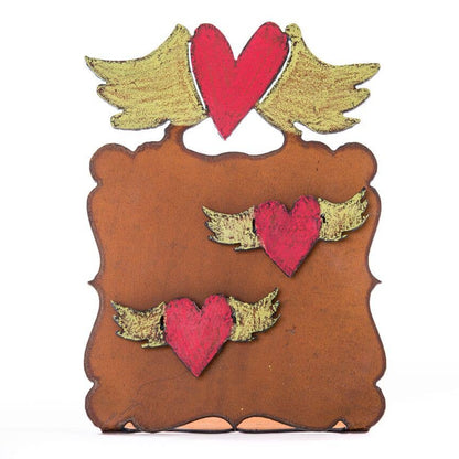 Winged Heart Picture Frame / Memo Board