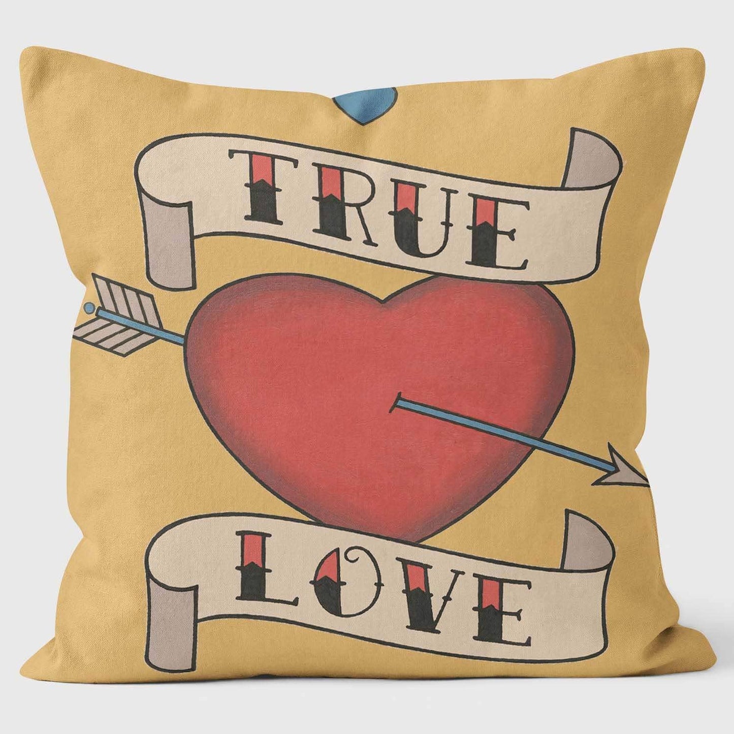 "True Love" - Martin Wiscombe Retro Cushion Cover