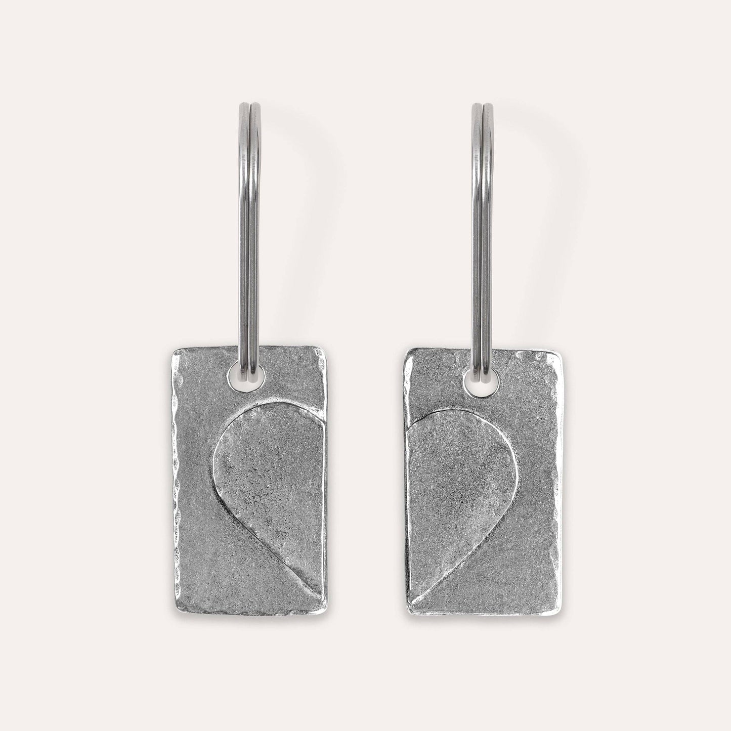 Couple's 'Better Together' Heart Keyrings Set