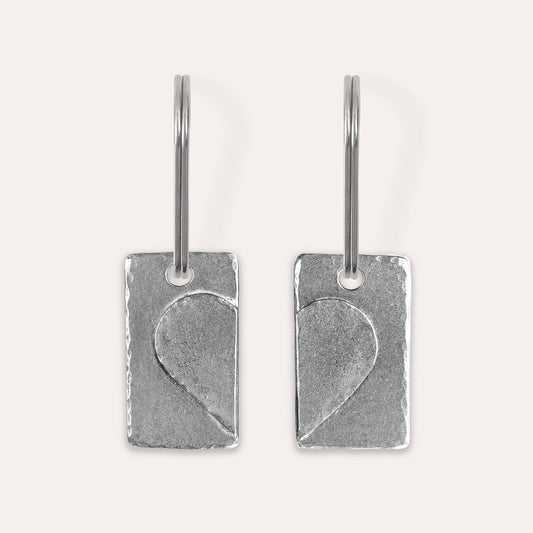 Couple's 'Better Together' Heart Keyrings Set