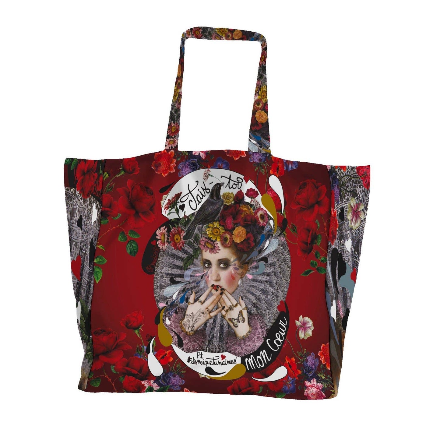 Voglio Bene Shut Up My Heart Tote (2XL)