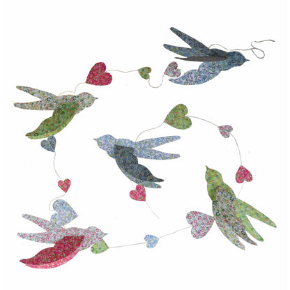 Epigram 3D Heart & Bird Garlands