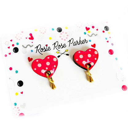 Super Cute Heart Earrings