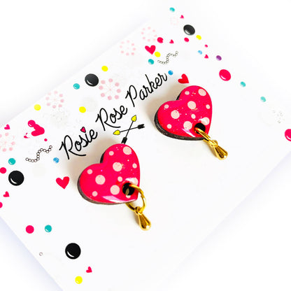 Super Cute Heart Earrings