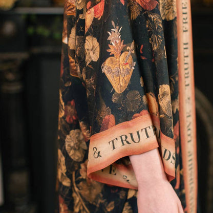Heart of Gold Long Kimono