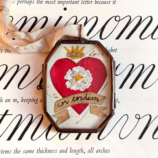 Cor Cordium ~ Art Locket Ornament