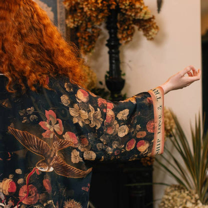 Heart of Gold Long Kimono