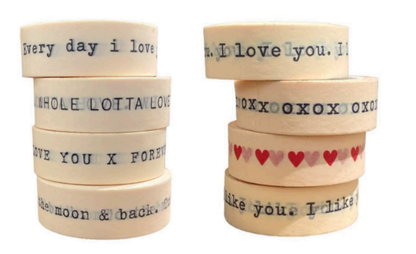 Heart Themed Washi Tape