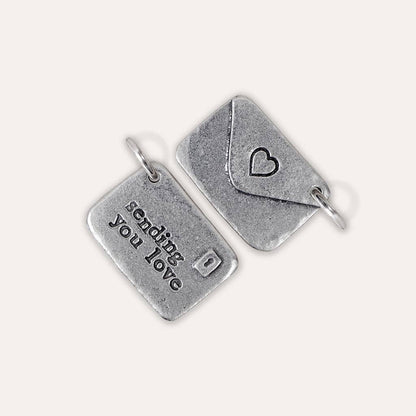 ‘Sending You Love’ Envelope Charm