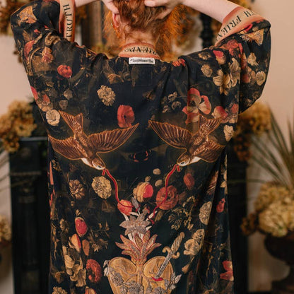 Heart of Gold Long Kimono