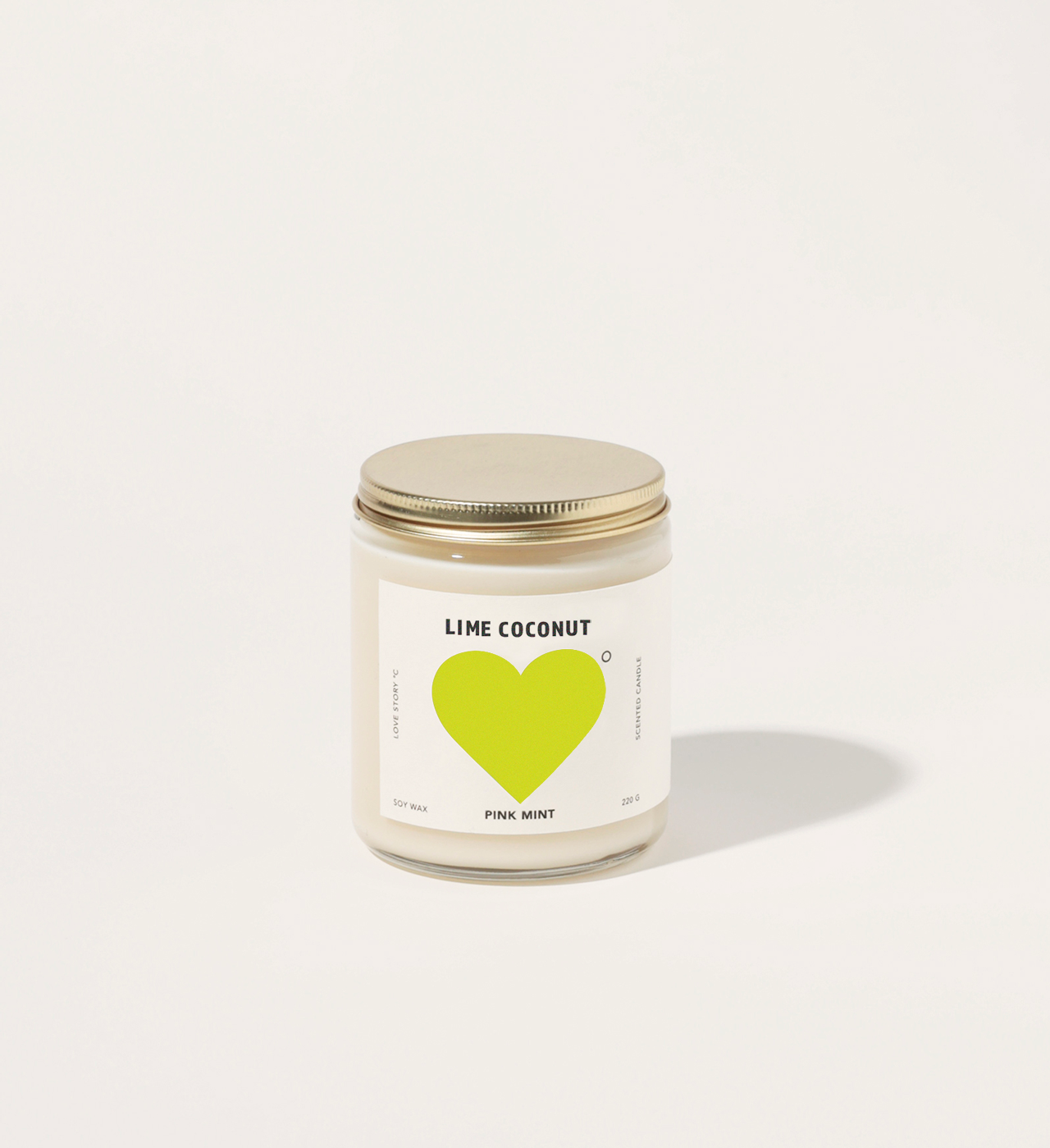 Lime Coconut Soy Candle