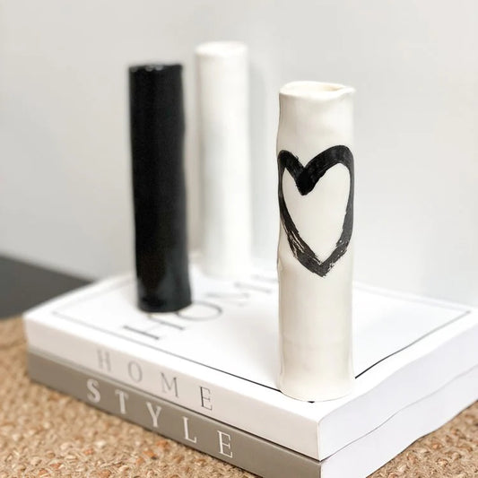 Single Stem Heart Vase