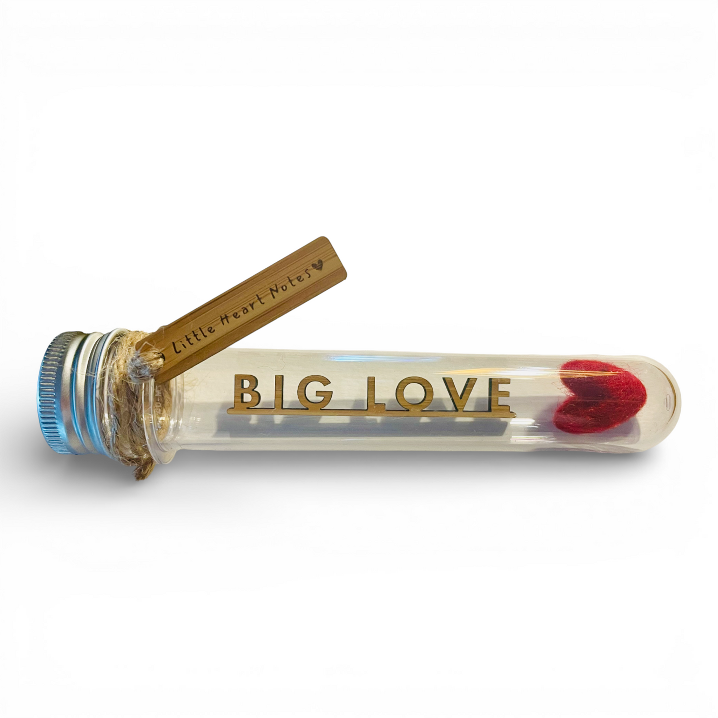 Heart Quote Gift Tube – Custom or Pre-Written Message