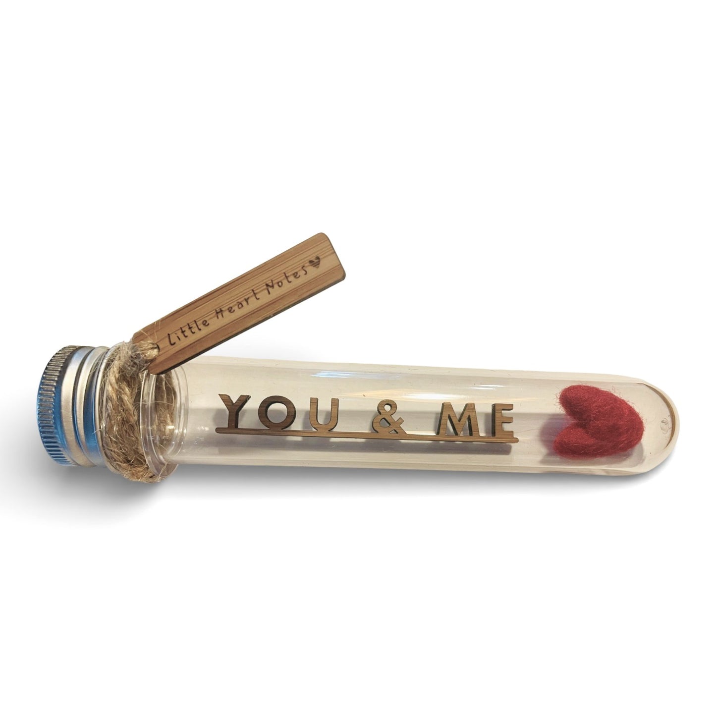 Heart Quote Gift Tube – Custom or Pre-Written Message