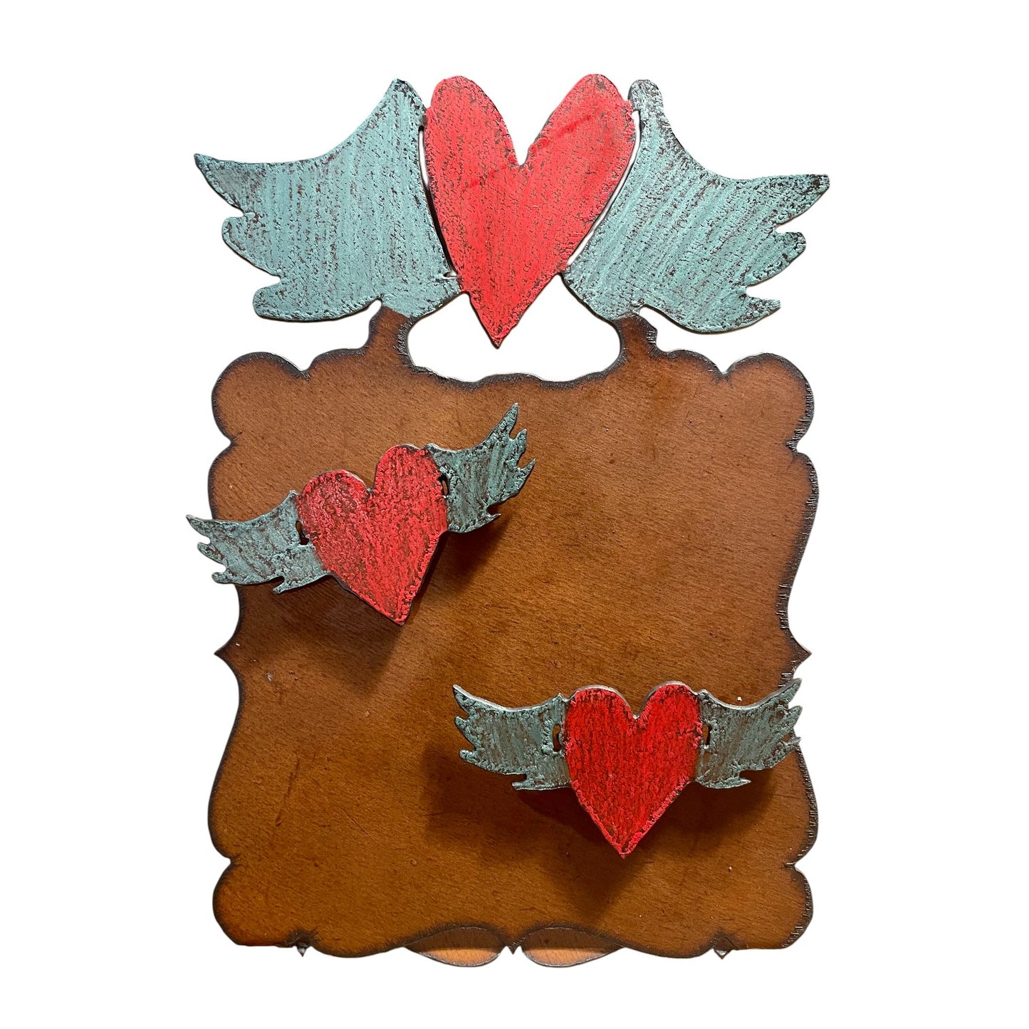 Winged Heart Picture Frame / Memo Board