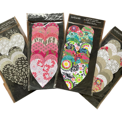 Epigram Garland of 3D Handmade Paper Hearts