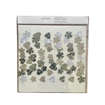 Epigram Heart & Flowers Paper Garland (3m)