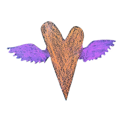 Winged Heart Magnets