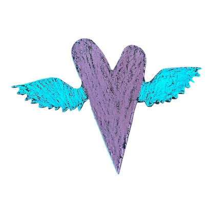 Winged Heart Magnets