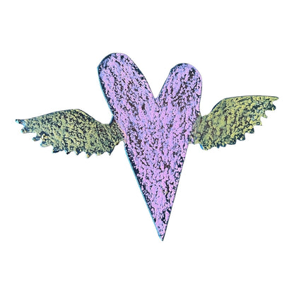Winged Heart Magnets