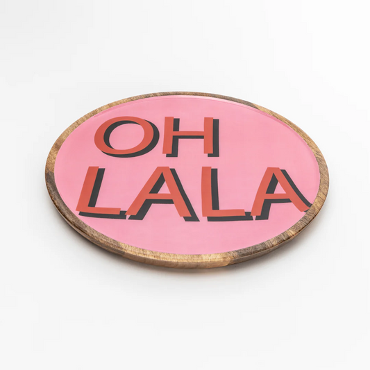 Oh La La Plate - Large